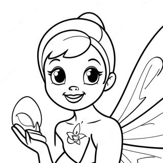 Tinker Bell Peri Boyama Sayfası 4531-3612