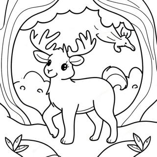 Enchanted Mystical Coloring Pages