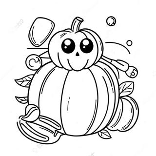 Star Wars Halloween Pumpkin Coloring Page 45373-35879