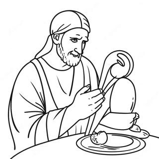 Parable Of The Talents Coloring Pages