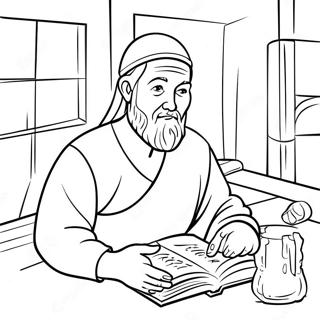 Parable Of The Talents Coloring Page 45383-35862