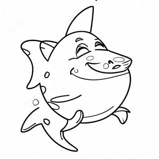 Grandma Shark Coloring Page 45463-35932