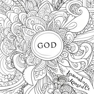 Names Of God Coloring Page 45473-35943