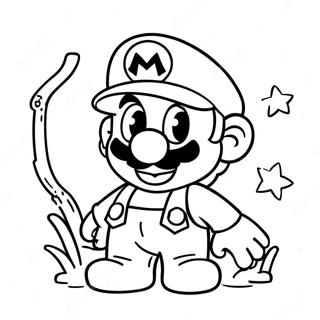 Mario Odyssey Coloring Page 4550-3622