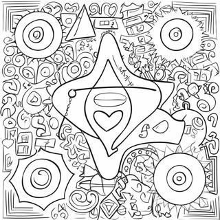 Colorful Math Symbols Coloring Page 45514-35964