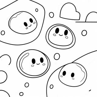 Funny Cartoon Holes Coloring Page 45524-35982