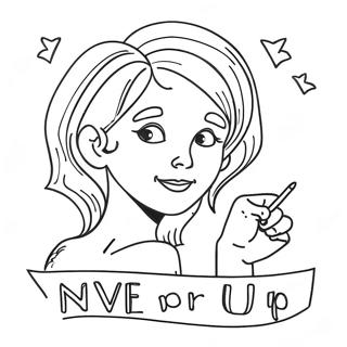 Inspirational Never Give Up Coloring Page 45534-35995