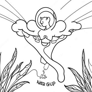 Inspirational Never Give Up Coloring Page 45534-35996