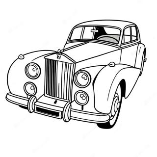 Rolls Royce Coloring Pages