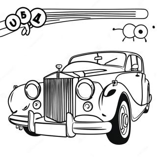 Rolls Royce Coloring Pages