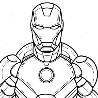 Página Para Colorear De Iron Man Entre Nosotros 45583-36028