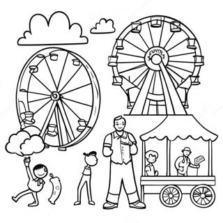 County Fair Coloring Pages