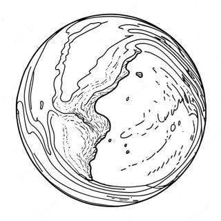 Pluto Planet Coloring Page 45743-36155