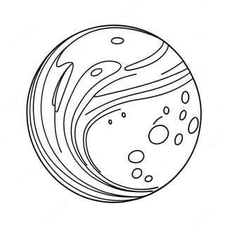 Pluto Planet Coloring Page 45743-36156