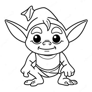 Goblin Coloring Pages