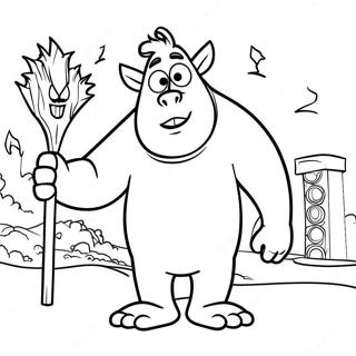 Hotel Transylvania 2 Coloring Page 45803-36190