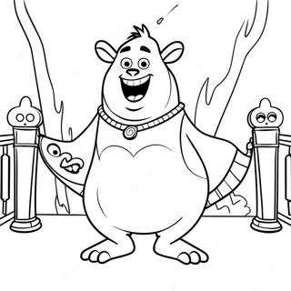 Hotel Transylvania 2 Coloring Page 45803-36191