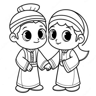 Children's Islamic Coloring Pages