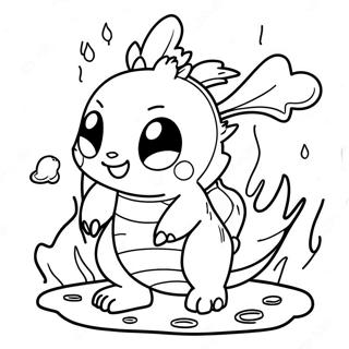 Fire Pokemon Coloring Pages