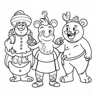 Karma S World Characters Coloring Page 45924-36306