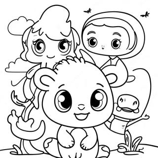 Karma S World Characters Coloring Page 45924-36308