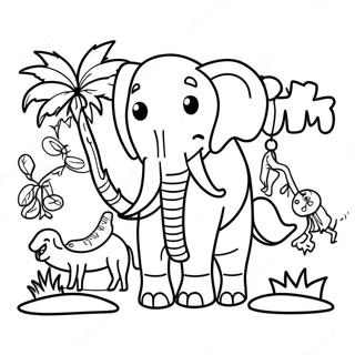 Animal Kingdom Coloring Pages