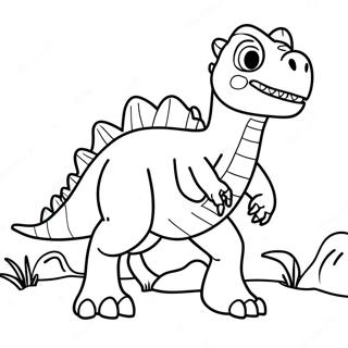 Dinosaur King Coloring Pages