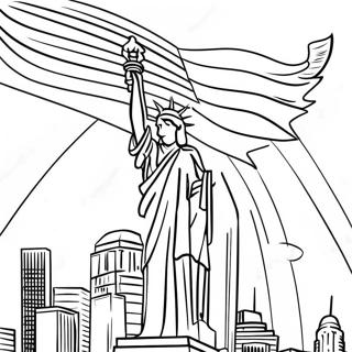 Patriotic September 11 Coloring Page 4601-3696