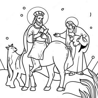 Epiphany Coloring Pages