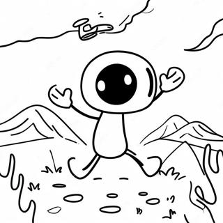 Stickman Coloring Pages