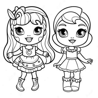 Monster High Baby Coloring Pages