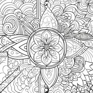 Easy Islamic Art Coloring Pages