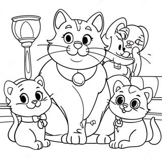 Aristocats Coloring Pages