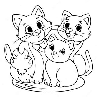 Aristocats Coloring Page 4620-3675