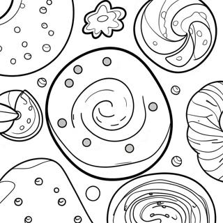 Cookie Swirl C Coloring Pages