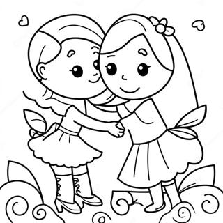 Easy Mothers Day Coloring Pages