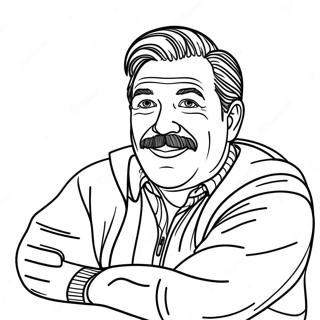 Ted Lasso Coloring Pages