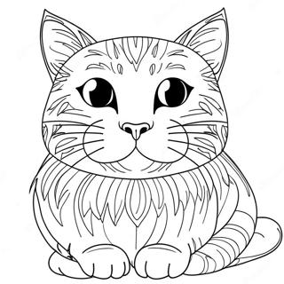 Cat Meme Coloring Pages