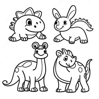 Extinct Animals Coloring Page 46533-36776