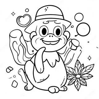 Stoner 420 Coloring Page 4660-3705