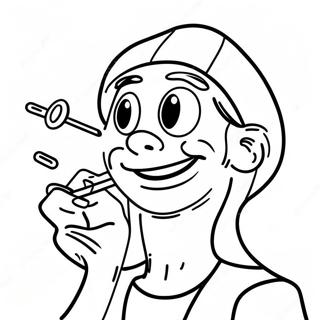 Stoner 420 Coloring Page 4660-3708