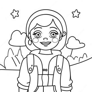 Kidcore Aesthetic Coloring Page 46613-36842