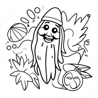 Chill Stoner Vibes Coloring Page 4661-3714