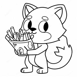 Aggretsuko Coloring Page 46653-36880