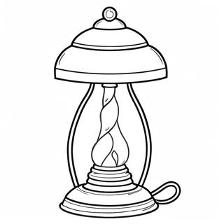 Lamp Coloring Pages