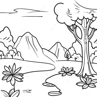 Outdoor For Adults Coloring Pages