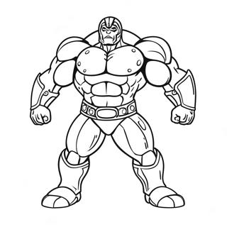 Red Titan Coloring Pages