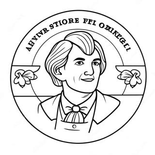 Illini Logo Coloring Page 46743-36941