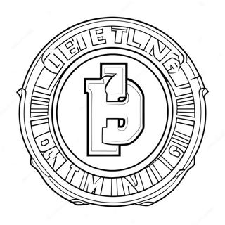 Illini Logo Coloring Page 46743-36944