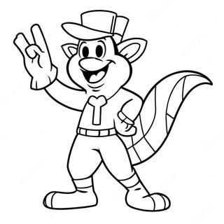 Illini Mascot Coloring Page 46744-36961